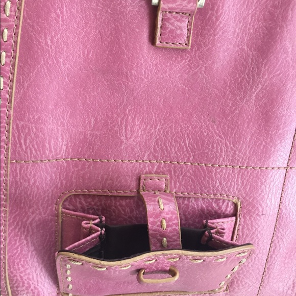 Via Vegan Pink Purse - Picture 3 of 6
